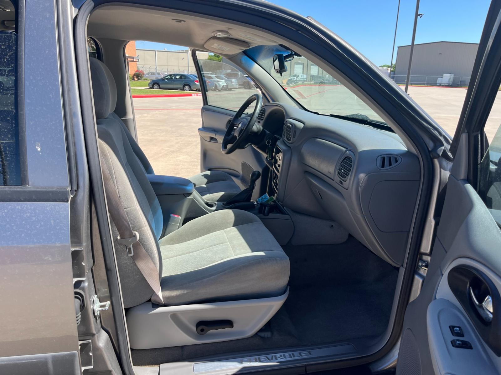 2005 GRAY /gray Chevrolet TrailBlazer LS 2WD (1GNDS13S052) with an 4.2L L6 DOHC 24V engine, 4-Speed Automatic Overdrive transmission, located at 14700 Tomball Parkway 249, Houston, TX, 77086, (281) 444-2200, 29.928619, -95.504074 - Photo #11